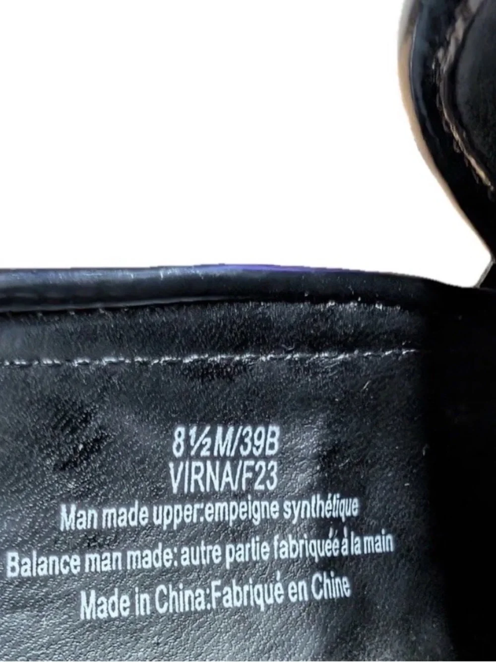 Karl Lagerfield Women's High Heel Pumps Loafers Chunky Black & Gold Logo Sz 8.5M - Picture 10 of 11